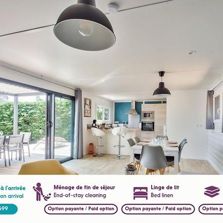 Chalet Pour 8 Dans Residence Avec Piscine Chauffee Brétignolles-sur-Mer Buitenkant foto