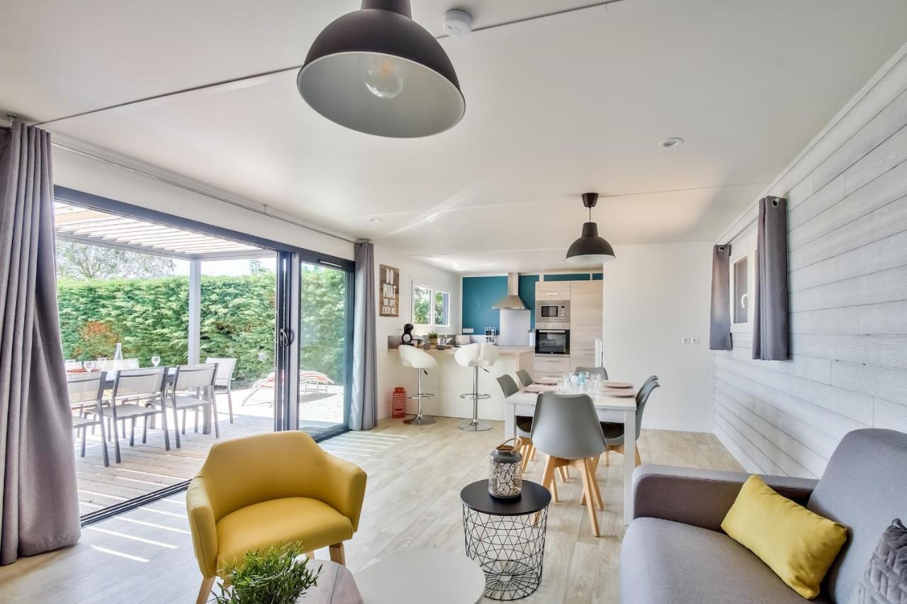 Chalet Pour 8 Dans Residence Avec Piscine Chauffee Brétignolles-sur-Mer Buitenkant foto