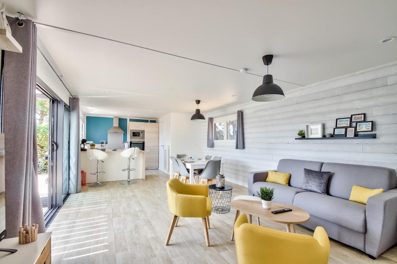 Chalet Pour 8 Dans Residence Avec Piscine Chauffee Brétignolles-sur-Mer Buitenkant foto