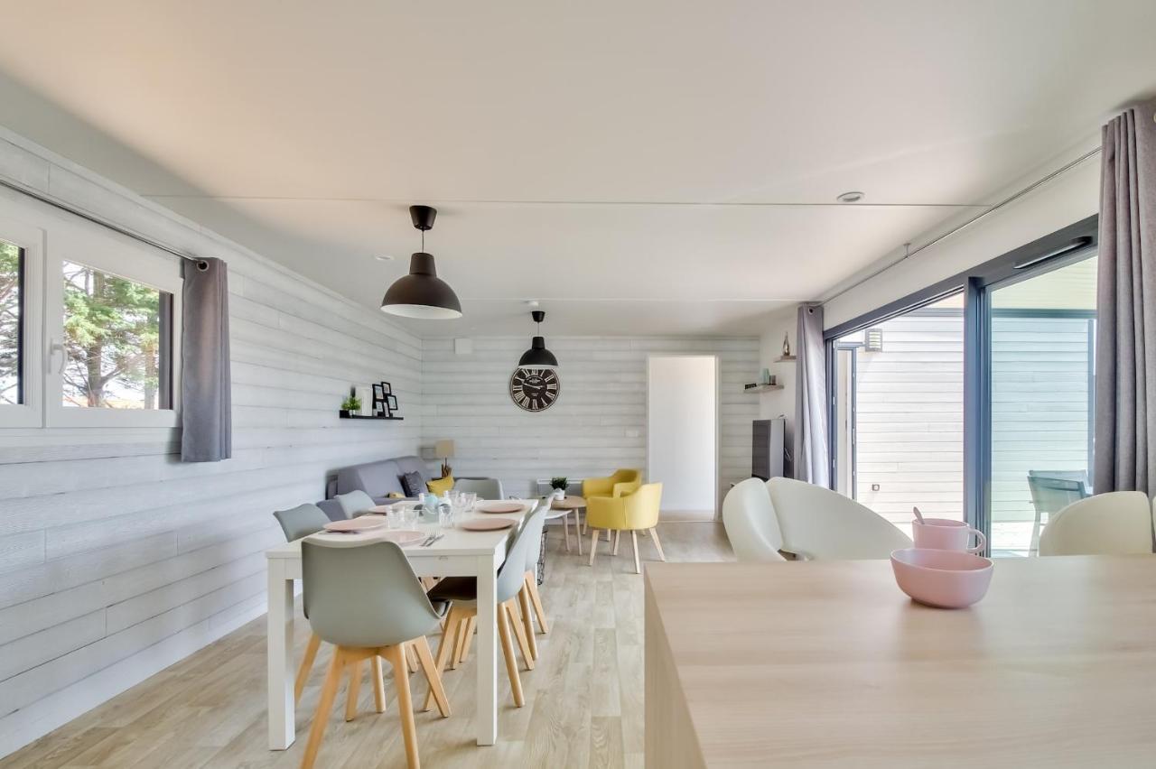 Chalet Pour 8 Dans Residence Avec Piscine Chauffee Brétignolles-sur-Mer Buitenkant foto
