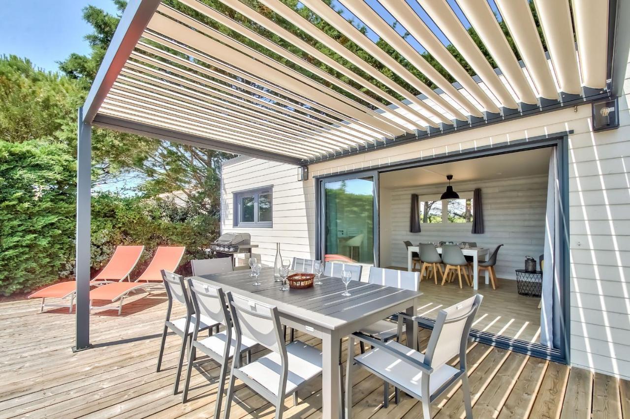 Chalet Pour 8 Dans Residence Avec Piscine Chauffee Brétignolles-sur-Mer Buitenkant foto